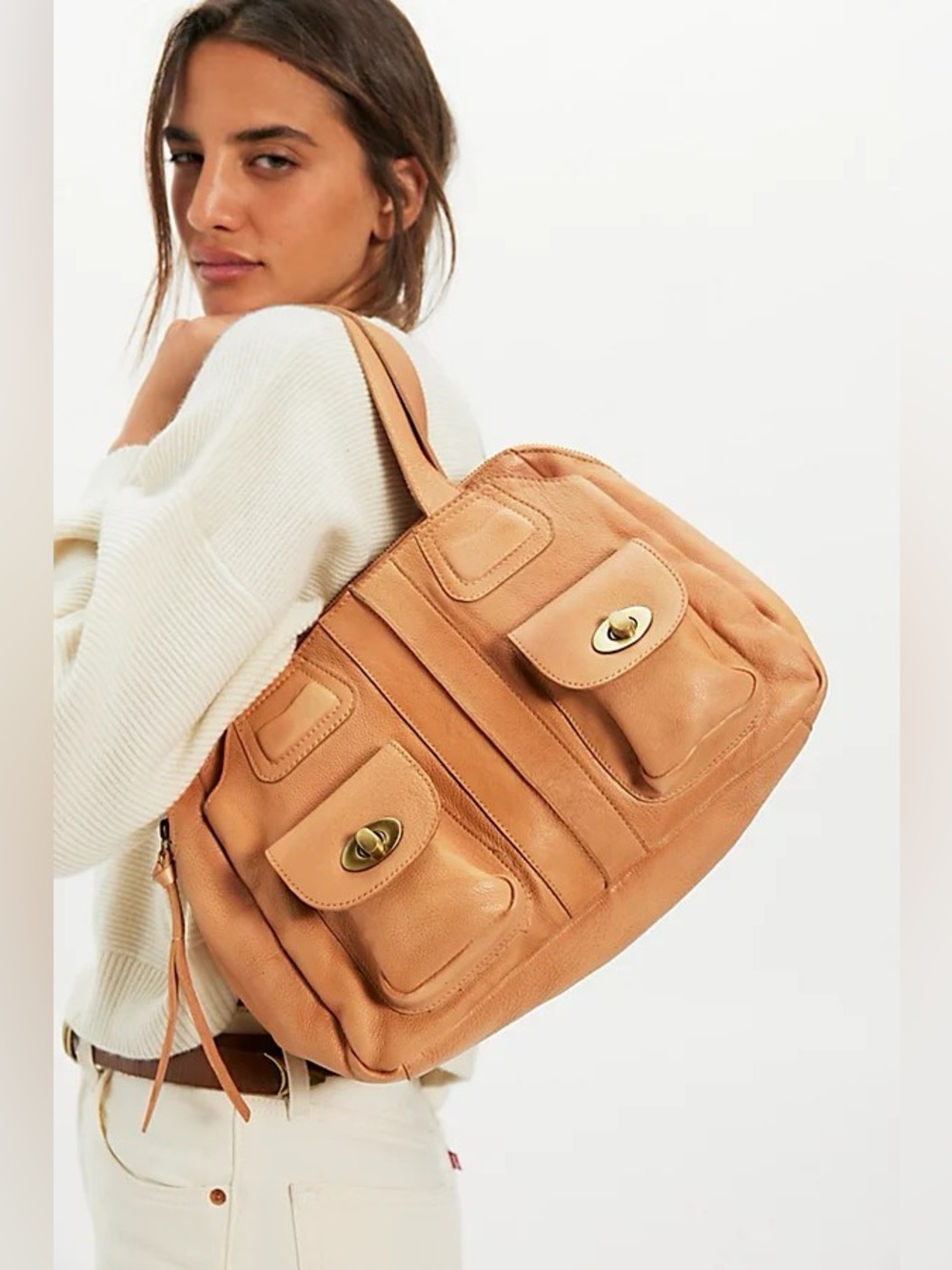 NWT! FP Free People Billie Bowler Bag